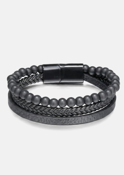 Læderarmbånd Raven Forge