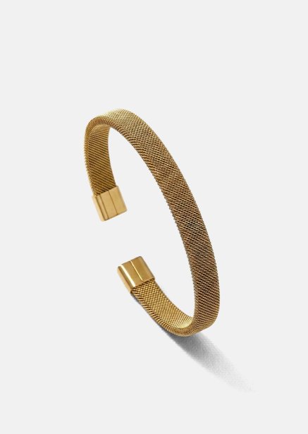 Armbånd Valor Mesh - 18k Forgyldt