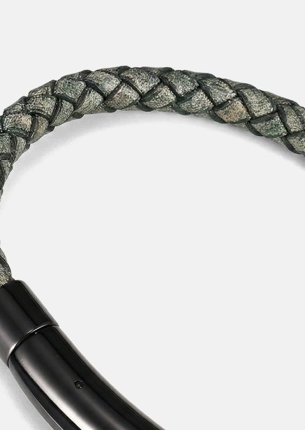 Læderarmbånd Talon Weave