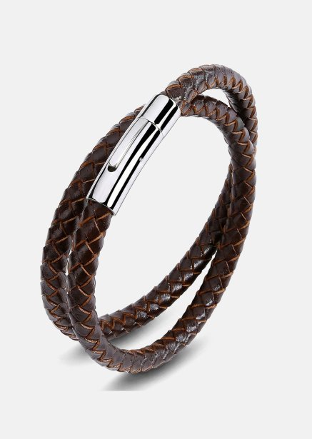 Læderarmbånd Titan Knot