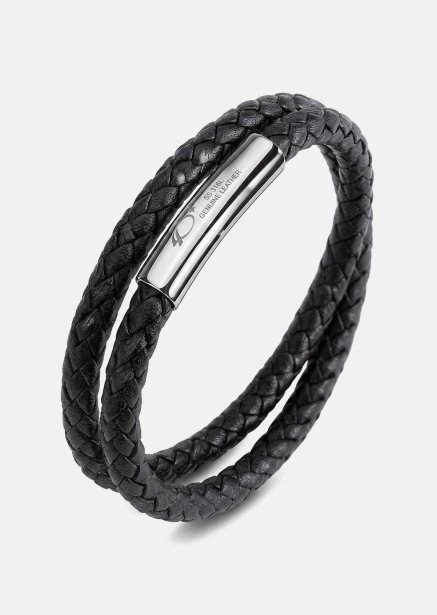 Læderarmbånd Titan Thread
