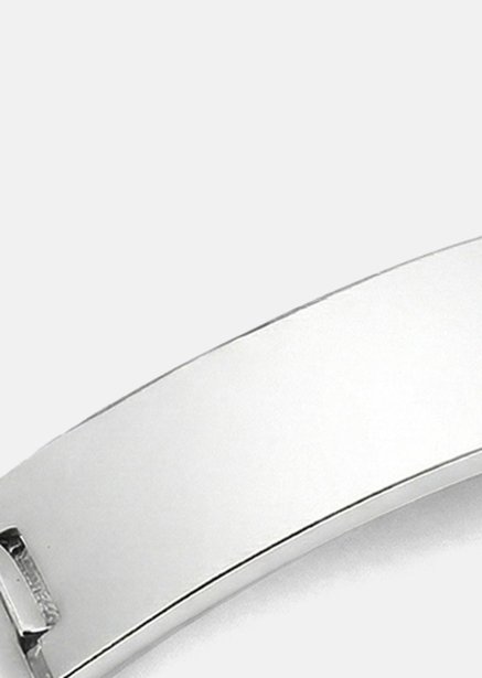 Armbånd Titan Shield - Forsølvet