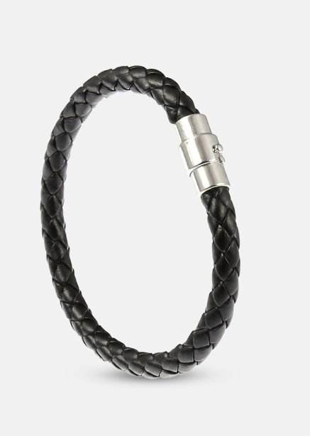 Læderarmbånd Titan Braids