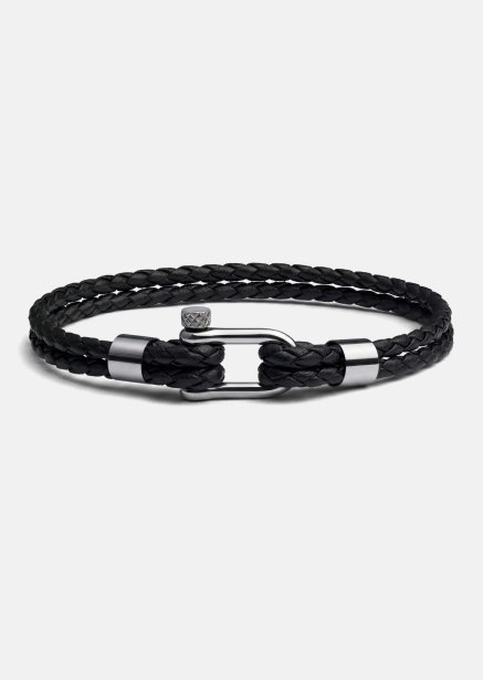 Læderarmbånd Vertex Link