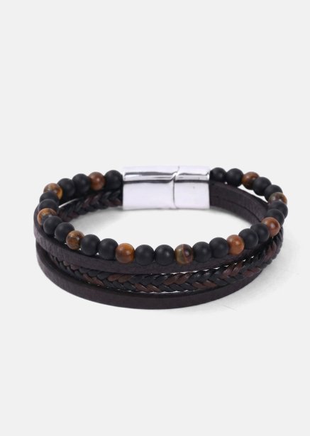 Læderarmbånd Titan Crest