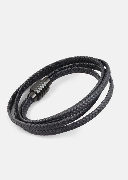 Læderarmbånd Raven Crest