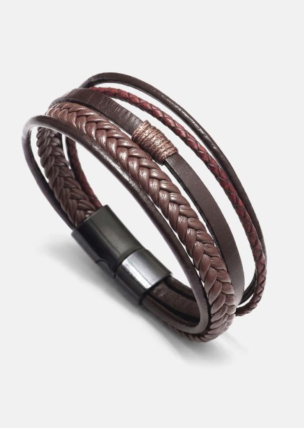 Læderarmbånd Valor Ridge