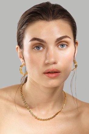 Ørering GeoHoops - 18k Forgyldt