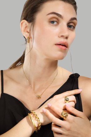Armbånd Bold Cuff - 18k Forgyldt