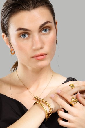 Armbånd Bold Chain - 18k Forgyldt