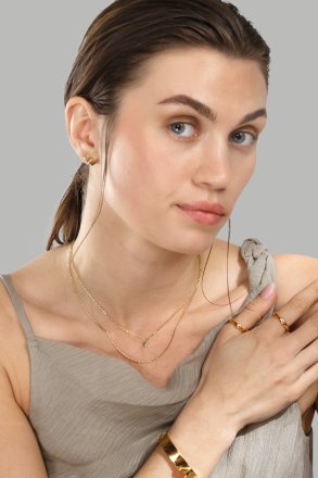 Armbånd V-Lock - 18k Forgyldt