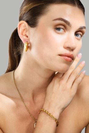 Ørering Oceana - 18k Forgyldt