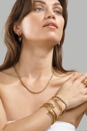 Armbånd Nero – 18k Forgyldt