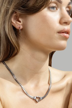 Ørering Classic Medium - Forsølvet