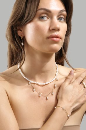 Ring Perla - 18k guldbelagt
