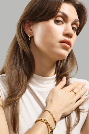 Ondula Ring - 18k Forgyldt