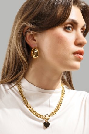 Celeste Ørering - 18k Forgyldt