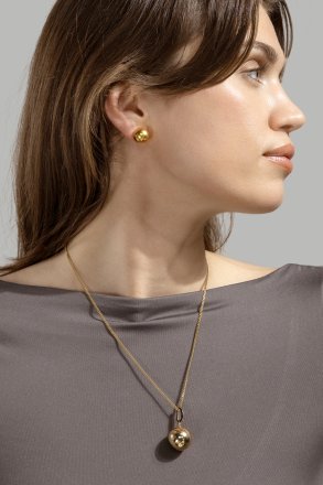 Orb Earrings - 18k Forgyldte