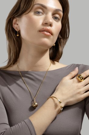 Timeless Orb Earrings - 18k Forgyldte