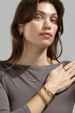 Ørering Shimmer Hoops - 18k Forgyldt