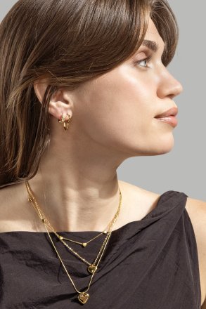 Ring Heartglow- 18k Forgyldt