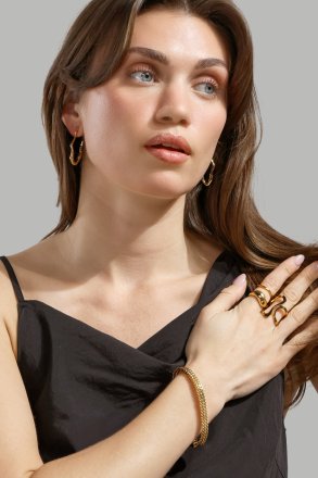 Ondina Ring - 18k Forgyldt
