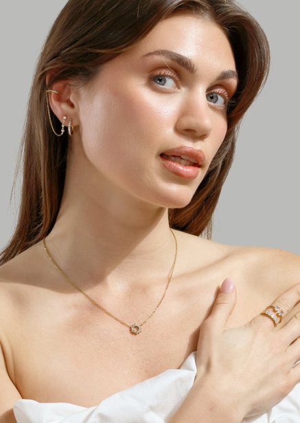 Stella Ørering - 18k Forgyldt
