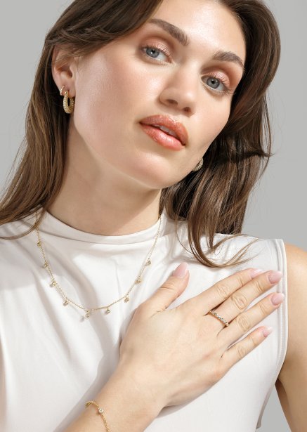 Celesta Ring - 18k Forgyldt