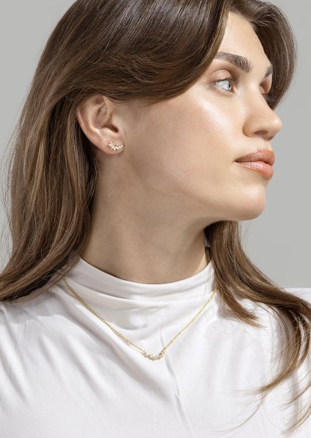 Armbånd Lumière Spark Stack - 18k Forgyldt