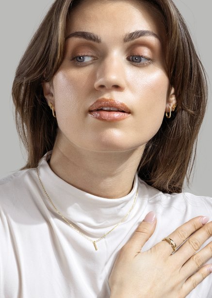 Luminare Ørering - 18k Forgyldt