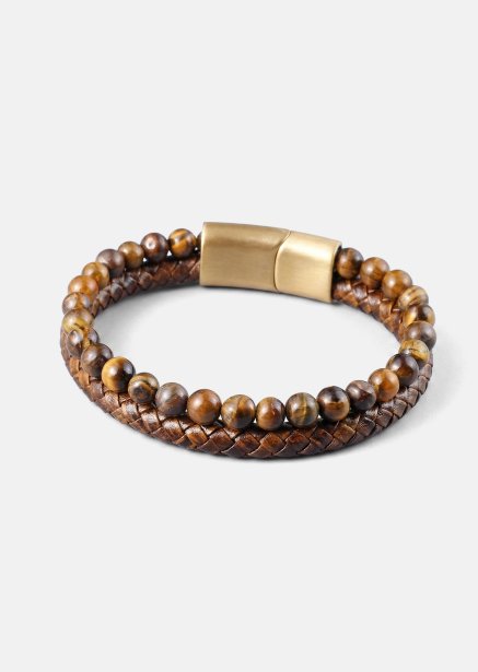 Læderarmbånd Terra Bond
