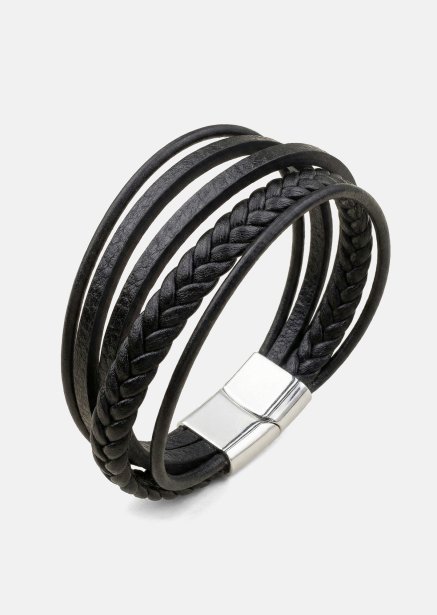 Læderarmbånd Titan Veil