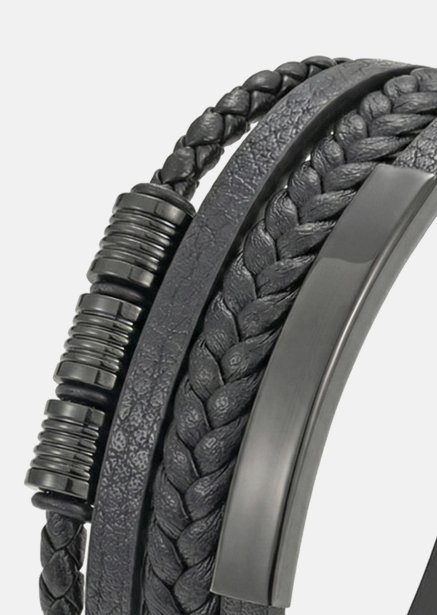 Læderarmbånd Iron Vow