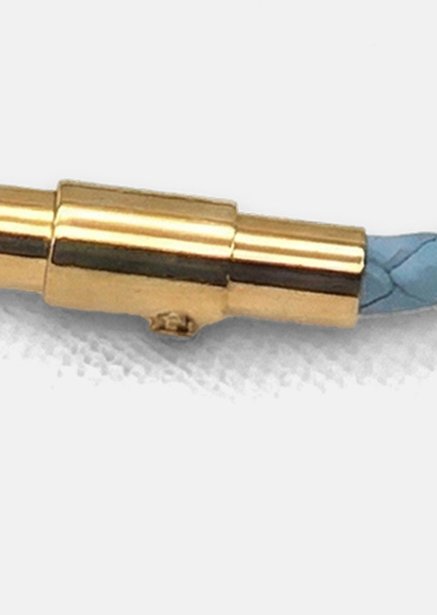 Læderarmbånd Cerulean Nexus