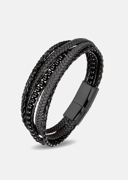 Læderarmbånd Raven Echo