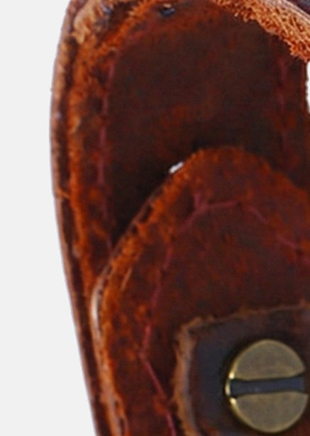 Læderarmbånd Rugged Vow