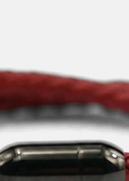 Læderarmbånd Crimson Edge