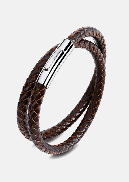 Læderarmbånd Vanguard Twist