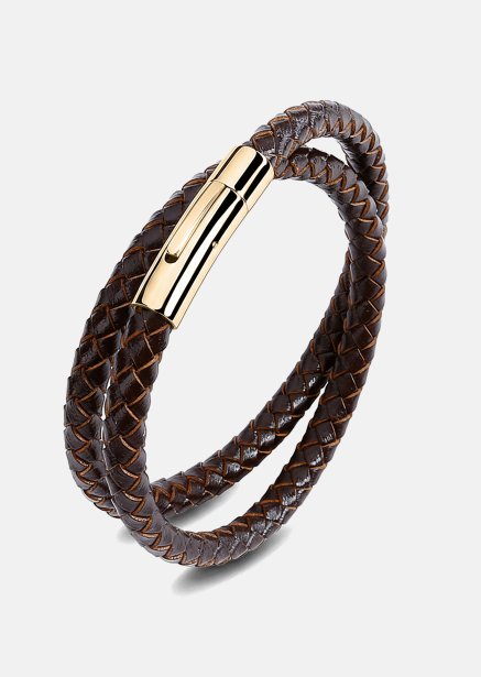 Læderarmbånd Grit Embrace