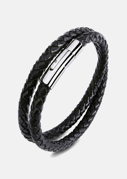 Læderarmbånd Luxe Tangle