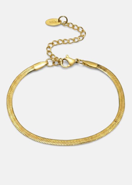 Armbånd Luxe Mesh - 18k Forgyldt