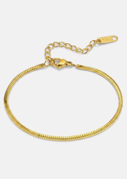 Armbånd Keen Edge - 18k Forgyldt
