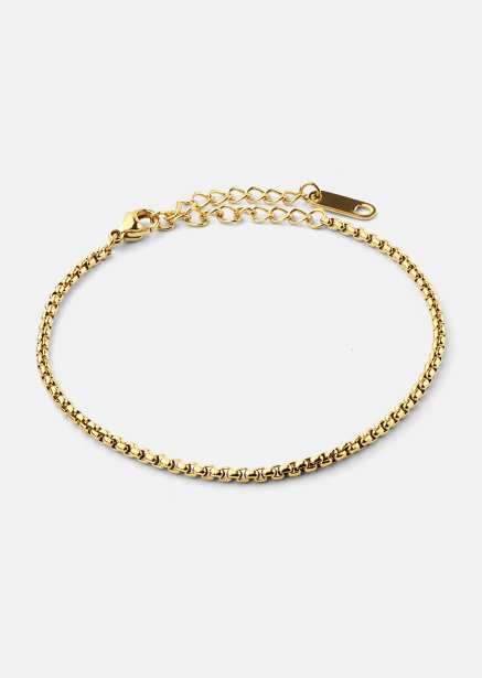 Armbånd Delicate Link - 18k Forgyldt