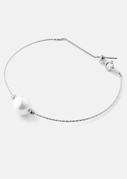 Armbånd Pearl Aura - Forsølvet