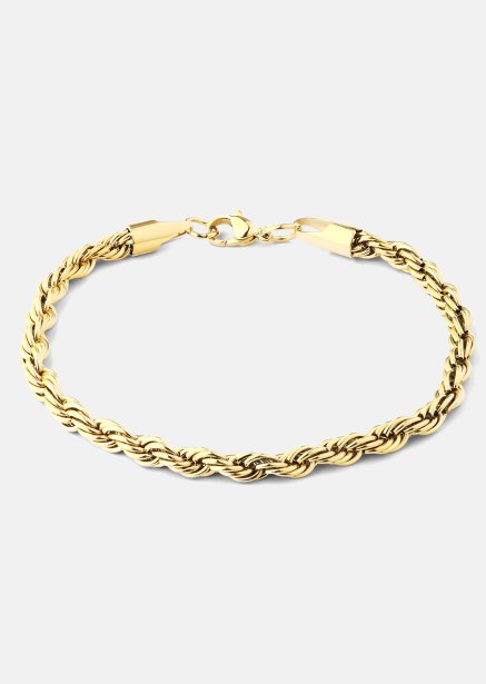 Armbånd Twisted Link - 18k Gold Plated