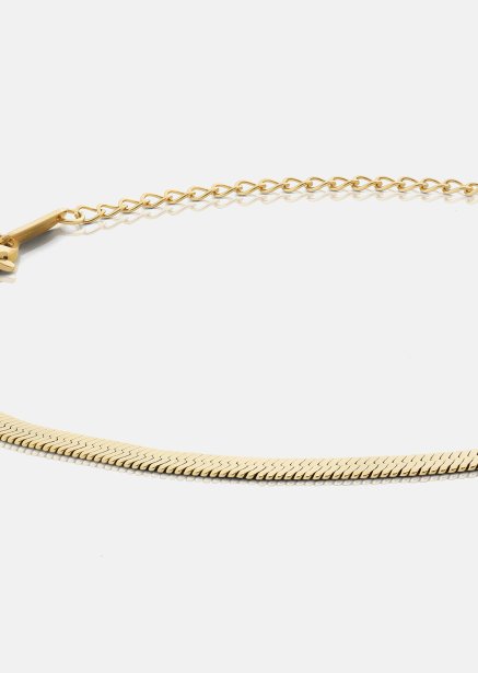 Armbånd Sleek Chain - 18k Forgyldt
