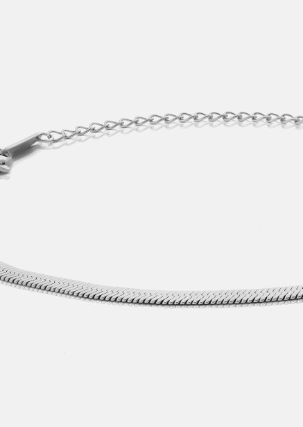 Armbånd Sleek Chain - Forsølvet