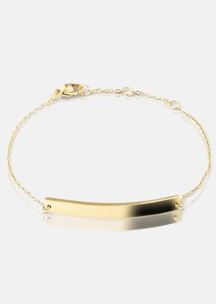 Armbånd Sleek Elegance - 18k Forgyldt