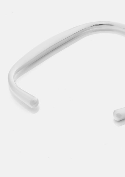 Armbånd Flow Cuff - Forsølvet
