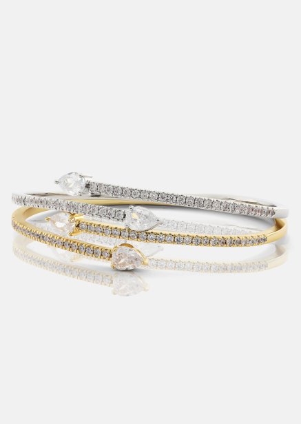 Armbånd Lumière Spark Stack - 18k Forgyldt